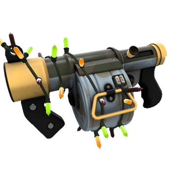 Festivized Blitzkrieg Stickybomb Launcher