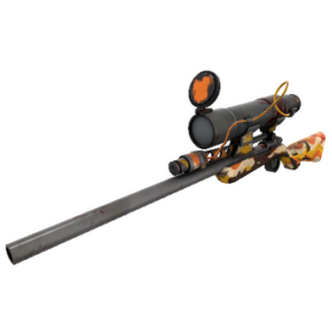 Strange Cream Corned Sniper Rifle (Battle Scarred)