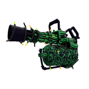 Strange Festivized Professional Killstreak Raving Dead Minigun (Factory New)