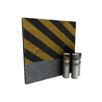 Strange Hazard Warning War Paint (Factory New)