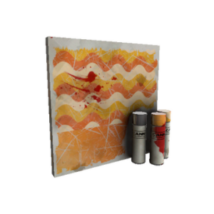 Strange Unusual Cream Corned War Paint (Battle Scarred)