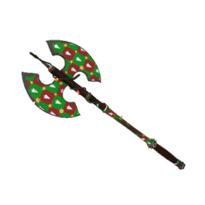 Strange Unusual Festivized Professional Killstreak Gifting Mann's Wrapping Paper Scotsman's Skullcutter (Field-Tested)