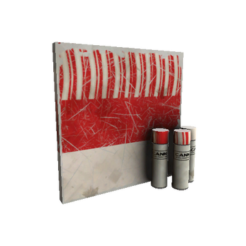 Strange Unusual Peppermint Swirl War Paint (Well-Worn)