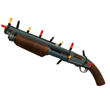 Unusual Festivized Pacific Peacemaker Shotgun (Field-Tested)