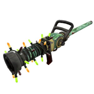 Unusual Festivized Professional Killstreak Flower Power Medi Gun (Battle Scarred)