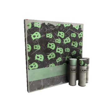 Unusual Haunted Ghosts War Paint (Well-Worn)