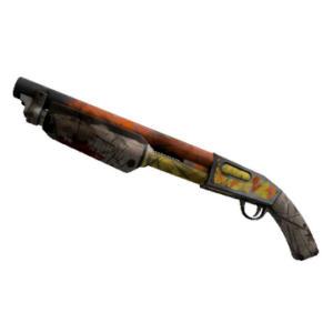 Unusual Killstreak Lightning Rod Shotgun (Battle Scarred)