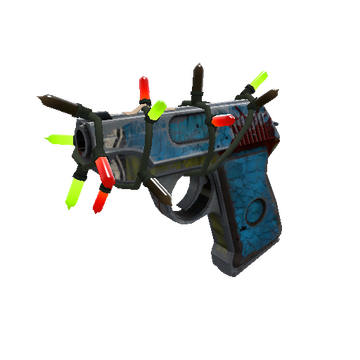 Festivized Macaw Masked Pistol (Battle Scarred)