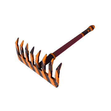 Pumpkin Plastered Back Scratcher (Minimal Wear)