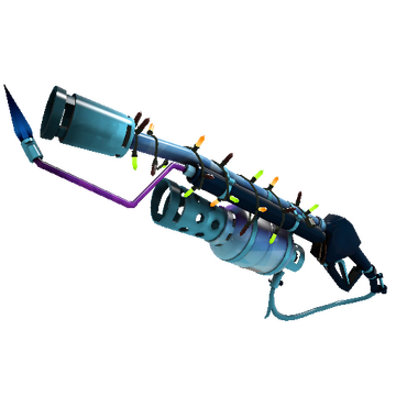 Strange Festivized Frozen Aurora Flame Thrower (Factory New)