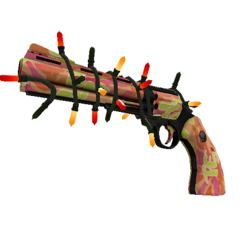 Strange Festivized Professional Killstreak Psychedelic Slugger Revolver (Factory New)