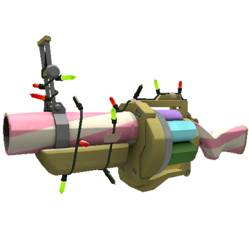 Strange Festivized Professional Killstreak Sweet Dreams Grenade Launcher (Factory New)