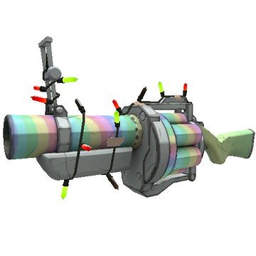 Strange Festivized Specialized Killstreak Rainbow Grenade Launcher (Minimal Wear)