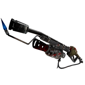 Strange Professional Killstreak Warhawk Flame Thrower (Battle Scarred)