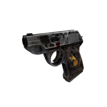 Unusual Black Dahlia Pistol (Battle Scarred)