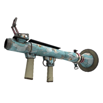 Unusual Blue Mew Rocket Launcher (Field-Tested)