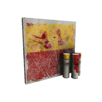 Unusual Bonk Varnished War Paint (Battle Scarred)