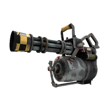 Unusual Butcher Bird Minigun (Battle Scarred)
