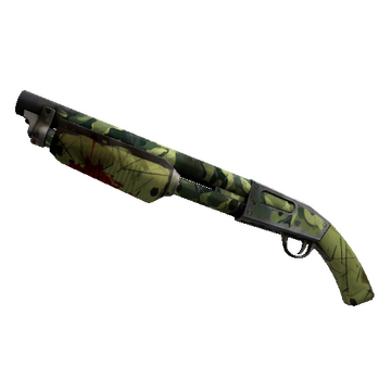 Unusual Festive Backwoods Boomstick Shotgun (Battle Scarred)