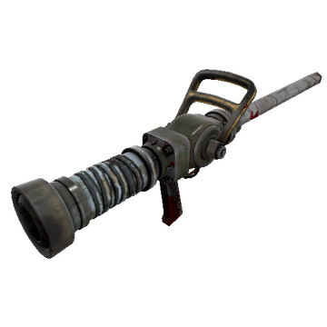 Unusual Festive Blitzkrieg Medi Gun (Battle Scarred)