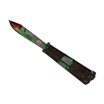 Unusual Festive Killstreak Brain Candy Knife (Field-Tested)