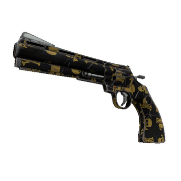 Unusual Festive Professional Killstreak Dead Reckoner Revolver (Field-Tested)