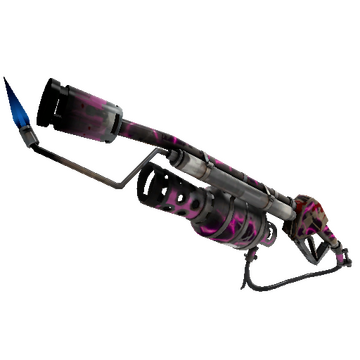 Unusual Festive Specialized Killstreak Flash Fryer Flame Thrower (Battle Scarred)