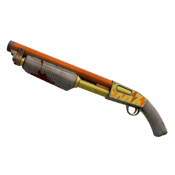 Unusual Festive Specialized Killstreak Lightning Rod Shotgun (Field-Tested)