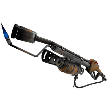 Unusual Festive Specialized Killstreak Turbine Torcher Flame Thrower (Battle Scarred)