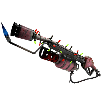 Unusual Festivized Balloonicorn Flame Thrower (Battle Scarred)