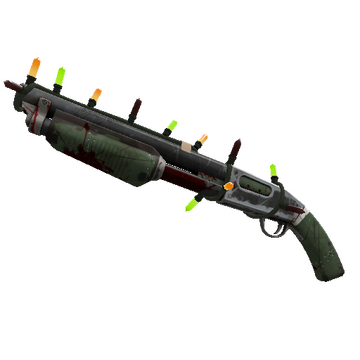 Unusual Festivized Bomber Soul Shotgun (Battle Scarred)