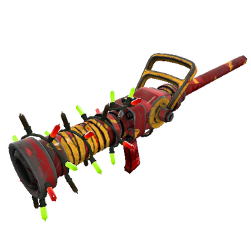 Unusual Festivized Gift Wrapped Medi Gun (Battle Scarred)