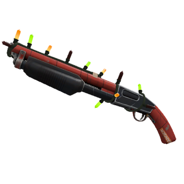 Unusual Festivized Neo Tokyo Shotgun (Minimal Wear)