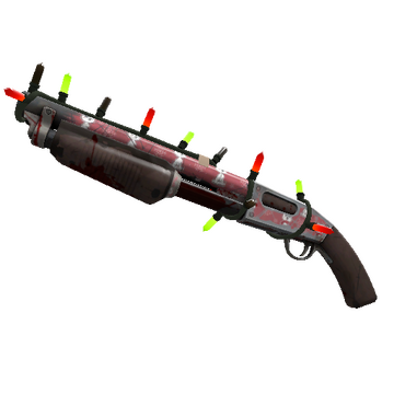 Unusual Festivized Polar Surprise Shotgun (Battle Scarred)