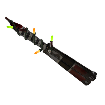 Unusual Festivized Professional Killstreak Airwolf Knife (Well-Worn)