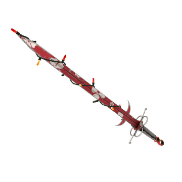 Unusual Festivized Professional Killstreak Bloom Buffed Claidheamh Mòr (Field-Tested)