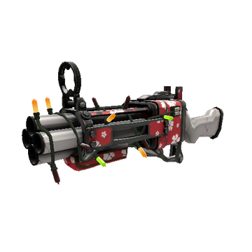Unusual Festivized Professional Killstreak Bloom Buffed Iron Bomber (Field-Tested)