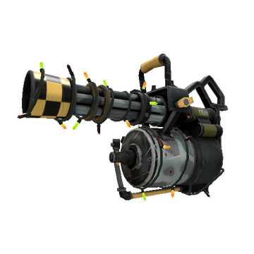 Unusual Festivized Professional Killstreak Butcher Bird Minigun (Field-Tested)