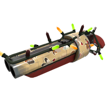 Unusual Festivized Professional Killstreak Cookie Fortress Scattergun (Field-Tested)