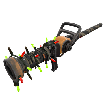 Unusual Festivized Professional Killstreak Masked Mender Medi Gun (Field-Tested)