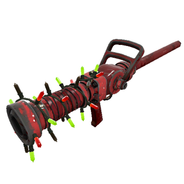 Unusual Festivized Smissmas Spycrabs Medi Gun (Battle Scarred)