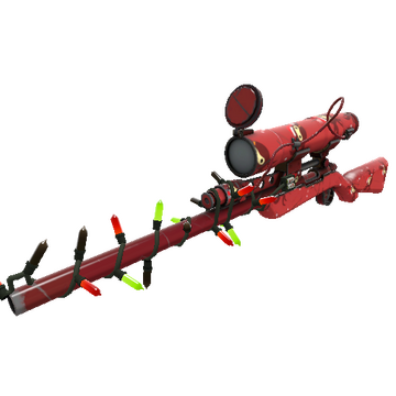 Unusual Festivized Smissmas Spycrabs Sniper Rifle (Field-Tested)