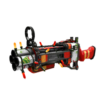 Unusual Festivized Snow Globalization Iron Bomber (Field-Tested)