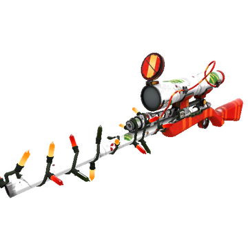 Unusual Festivized Snow Globalization Sniper Rifle (Field-Tested)