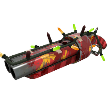 Unusual Festivized Specialized Killstreak Gift Wrapped Scattergun (Battle Scarred)