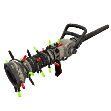 Unusual Festivized Specialized Killstreak Spider Season Medi Gun (Battle Scarred)