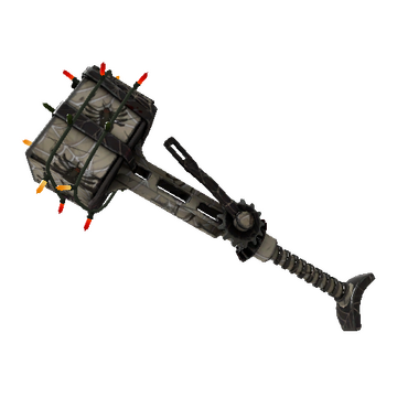 Unusual Festivized Spider Season Powerjack (Well-Worn)