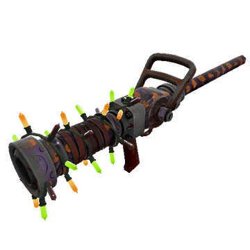 Unusual Festivized Spirit of Halloween Medi Gun (Battle Scarred)