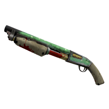Unusual Flower Power Shotgun (Battle Scarred)