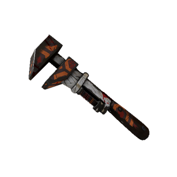 Unusual Killstreak Cabin Fevered Wrench (Battle Scarred)